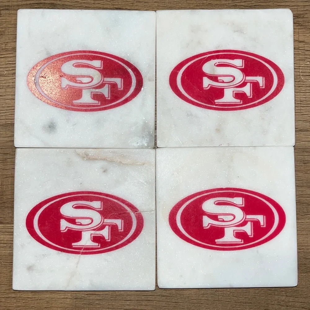 San Francisco 49ers Coasters (Set of 4)